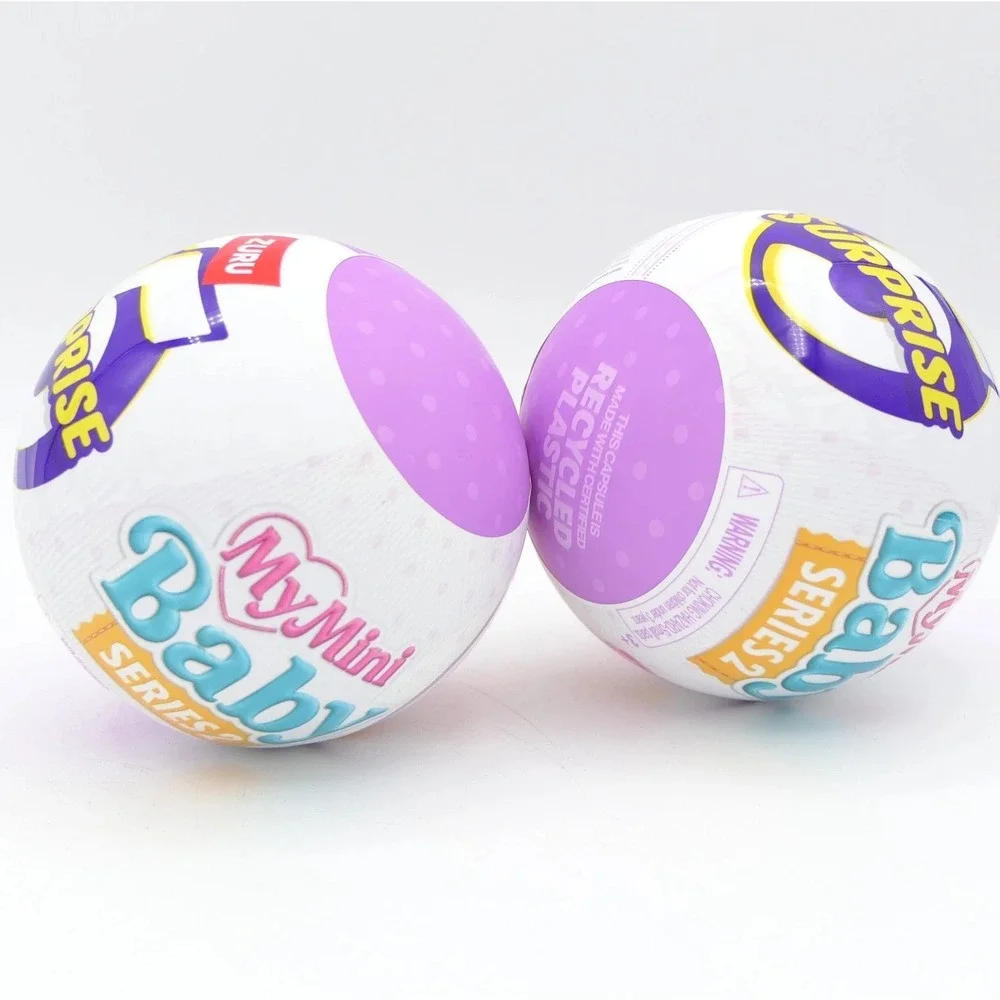 Zuru 5-Surprise My Mini Baby Series 2 Lot of 2 Sealed Blind Ball Capsule Toys